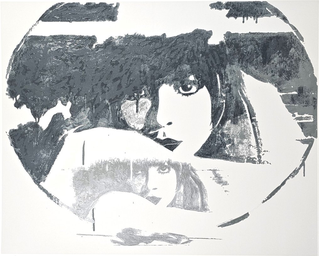 Giosetta Fioroni (1932) - Doppio Liberty Grey #1.0