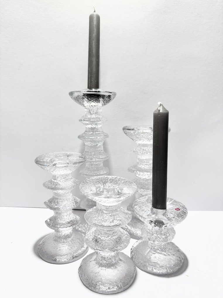 Iittala - Timo Sarpaneva - Κηροπήγιο Festivo (5) - Καταψυγμένο γυαλί #2.1