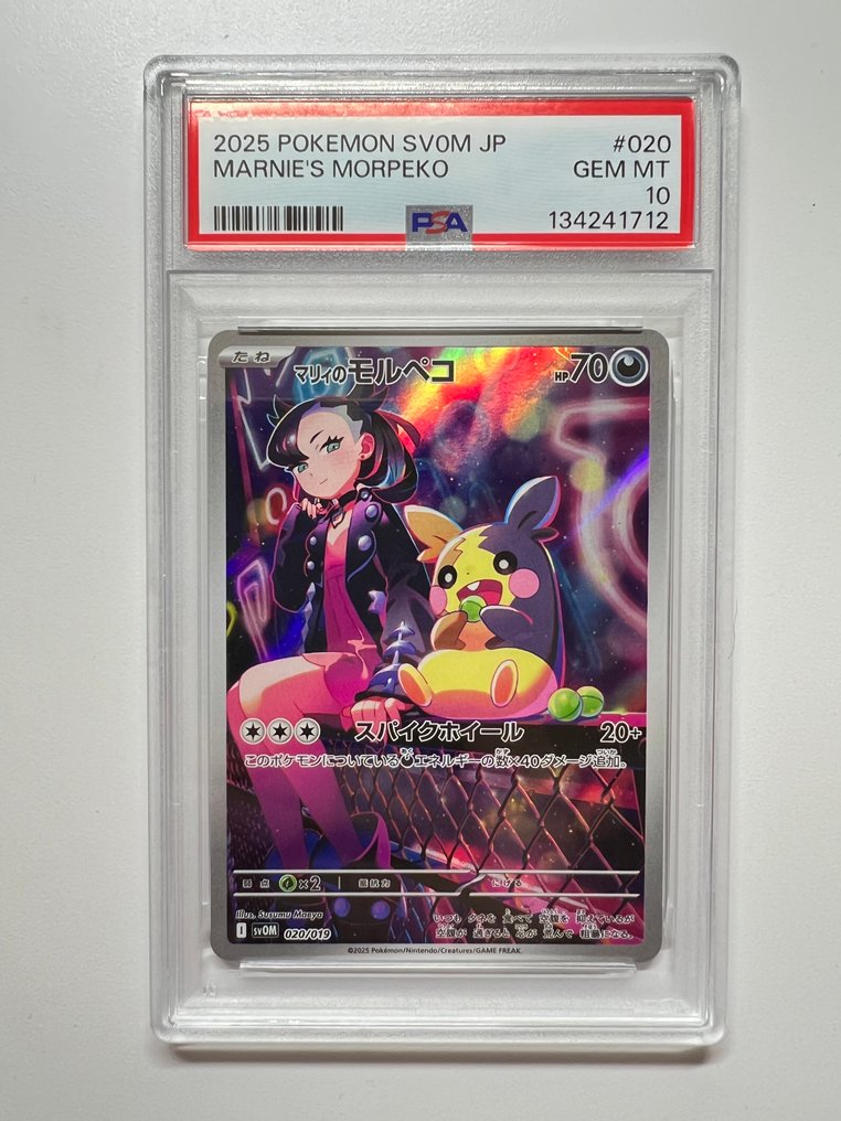 Pokémon - 2 Graded card - Marnie's Morpeko 020 Προωθητική κάρτα - PSA 10 - Scarlet & Violet #3.2