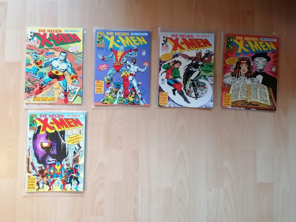 X-Men 1 - Die Neuen X-Men - 5 Comic - EO - 1990/1990 #1.0