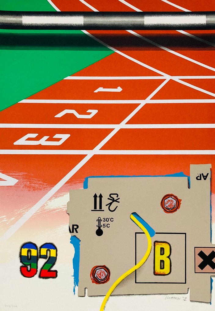 Peter Klasen (1935) - Olympic Centennial #1.0