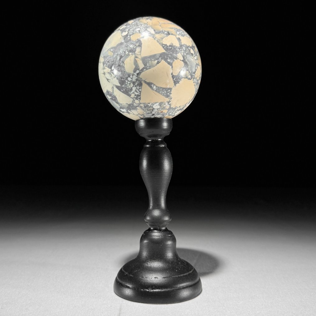 Ingen minstepris - Fantastisk sett med 3 gule Maligano Jasper. Spheres- 1800 g - (3) #3.2