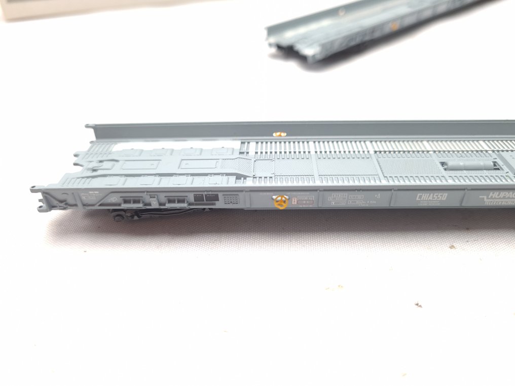 Märklin H0 - 28531 - Model wagonu towarowego (2) - 2x Saadkms tocząca się droga - SBB-CFF #3.2