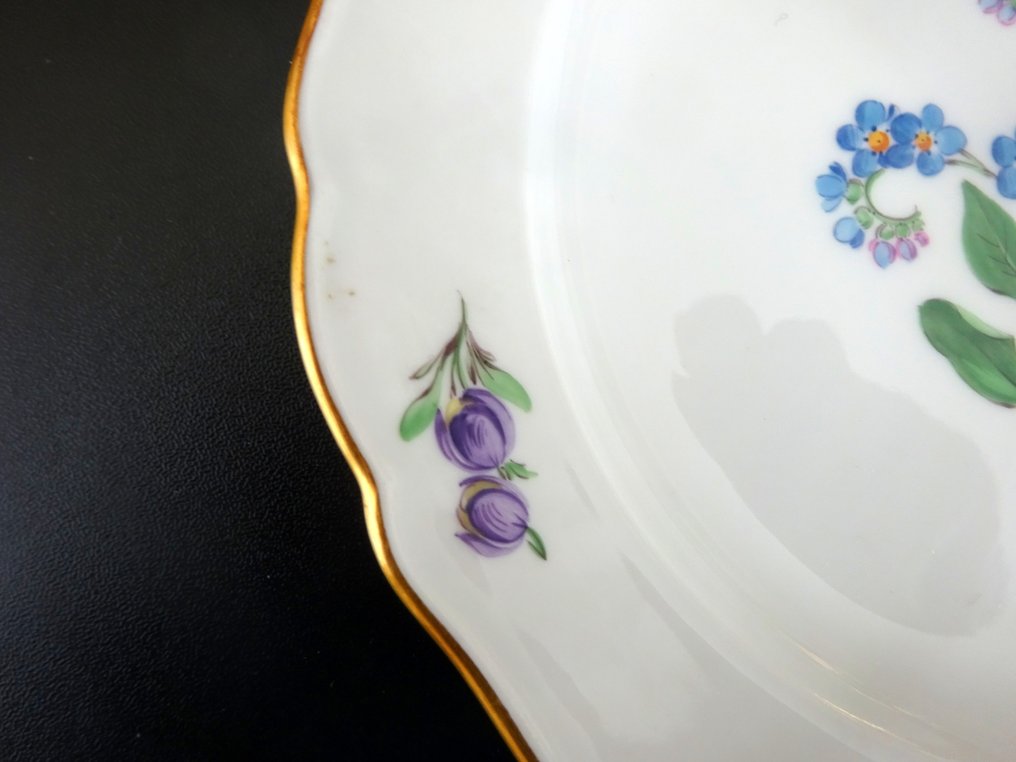 Meissen - Tallrik - Porslin - Meissner Teller #2.1