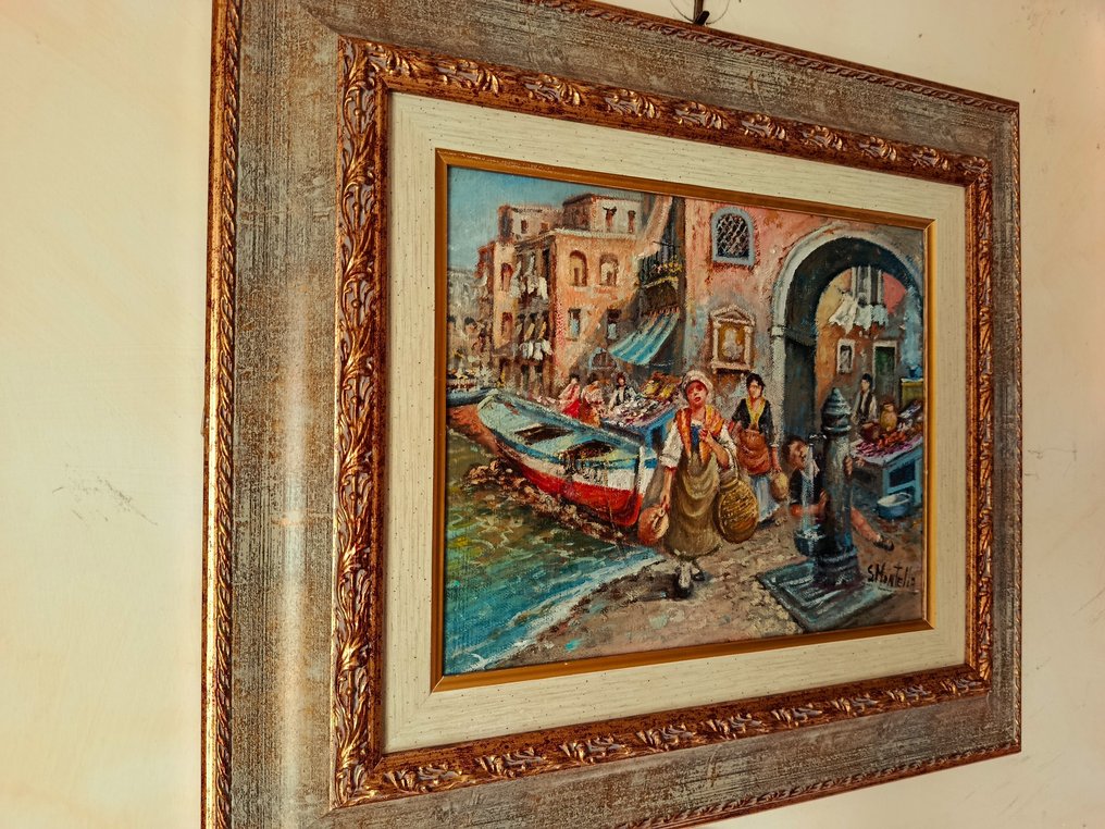 Salvatore Montella (1949) - Borgo dei pescatori (Napoli) #2.1