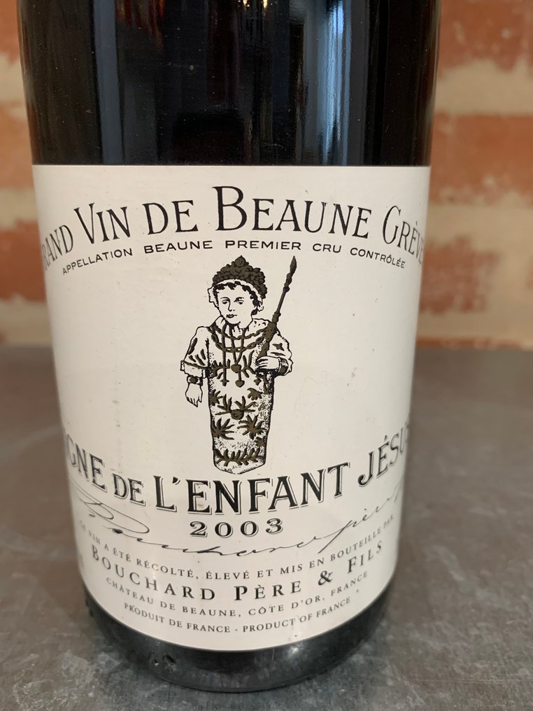 2003 Bouchard Père et Fils "Vigne de l’enfant Jésus" - Beaune 1er Cru - 1 Bottle (0.75L) #1.0