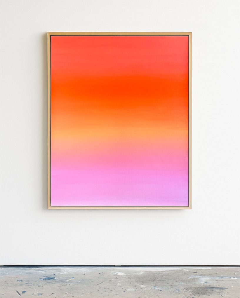 Sven Pels - "Close to Nature" : Contemporary Gradient Painting #1.0