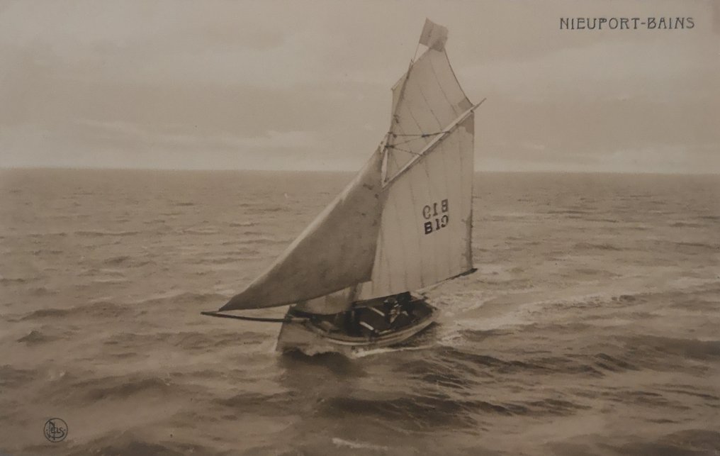 比利时 - 城市和景观, 仅剩布兰肯贝尔格 - 奥斯坦德 - 明信片 (141) - 1900-1960 #4.3