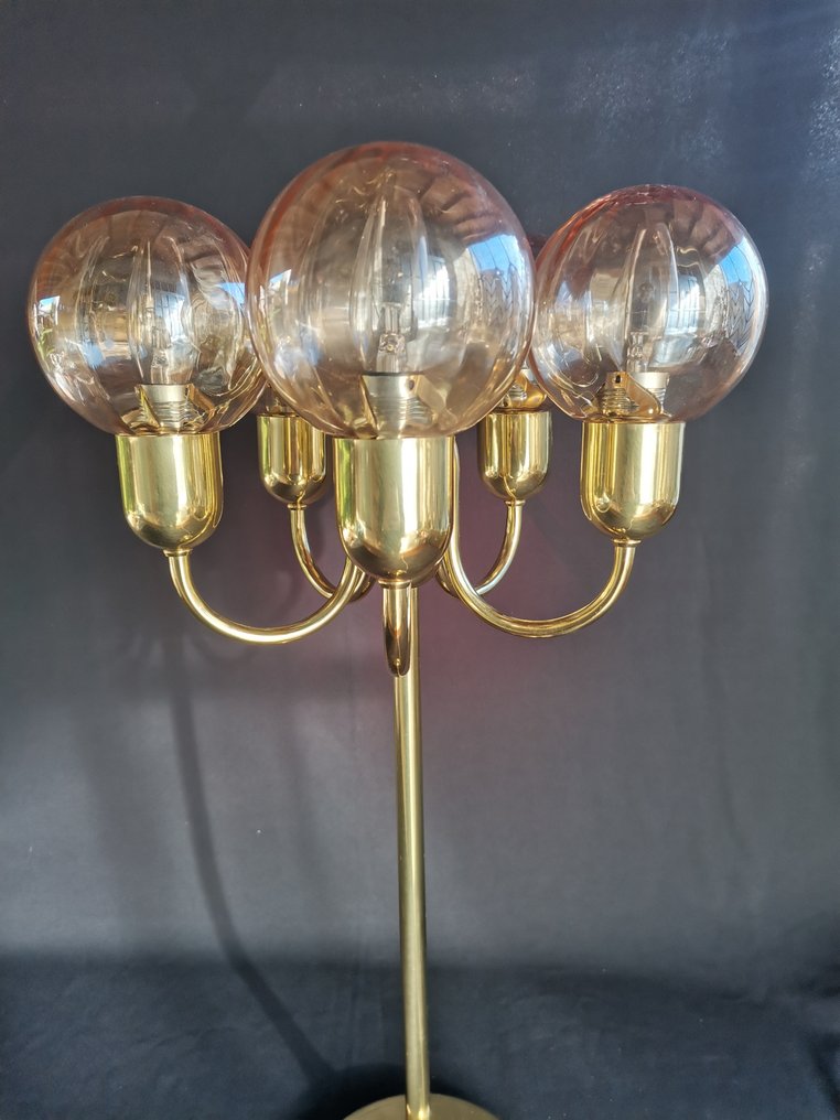 Bordslampa - XL - Metall, Kristall #4.3