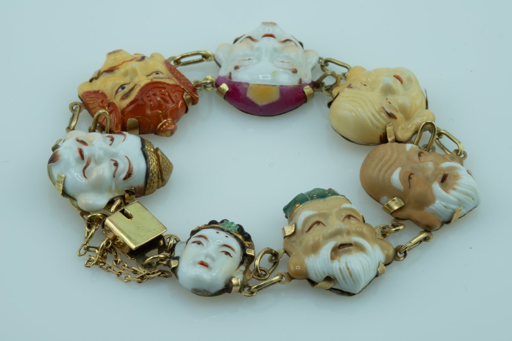 Bransoletka - 18-karatowe Żółte złoto #1.0