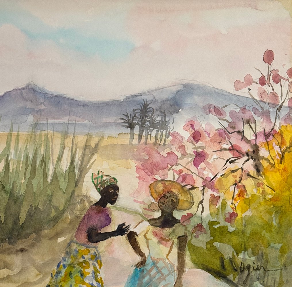 Marie Louise Ogier (1912-2003) - Bavardage aux Antilles #3.2