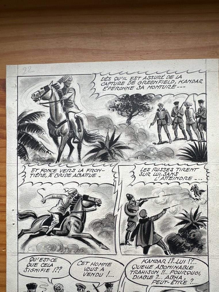 Rene pellos - 1 Original page - durga rani - 1949 #1.0