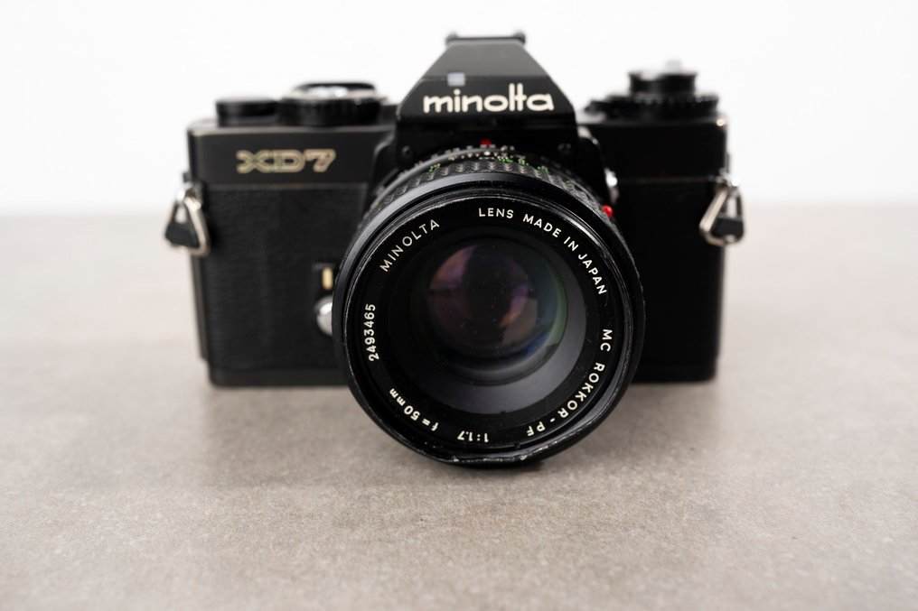 Minolta XD-7 black + MC Rokkor-PF 1.7/50mm | 单镜头反光相机 (SLR) #2.1