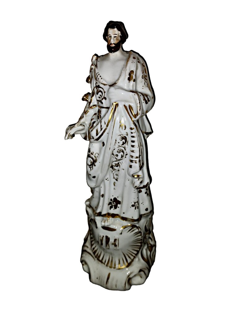 Posąg, Jozef - 21 cm - Porcelana Biskwit #1.0