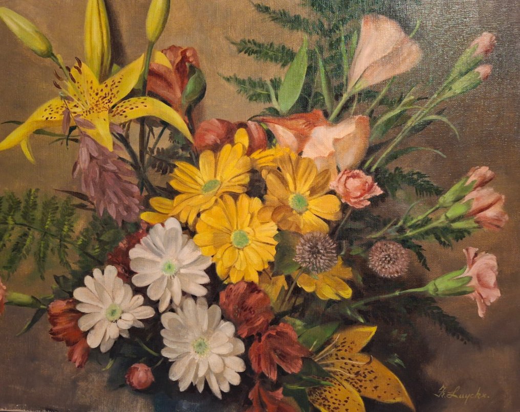 Frans Luyckx (1923-1997) - " Bloemenpracht " #1.0