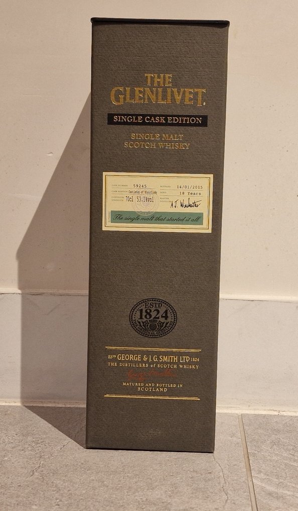 Glenlivet 18 years old Single Cask Edition - Castleton of Blairfindy - b. 2015 - 70cl #3.2
