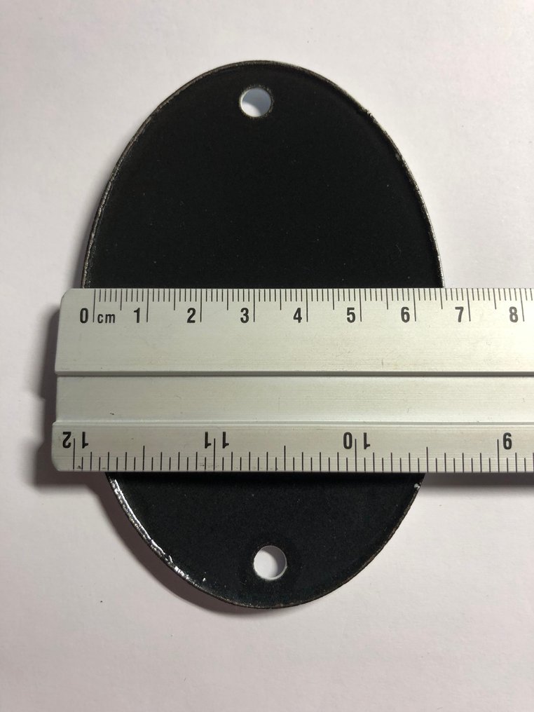 圣克里斯托弗,来自St. Christoforus的汽车格栅仪表板搪瓷瓷器标志 - 珐琅标志 - 搪瓷标志 - 钢, 搪瓷 #4.3