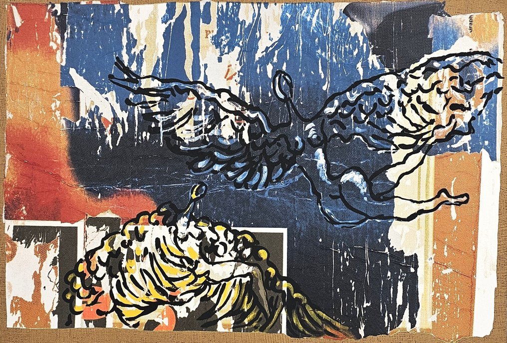 Mimmo Rotella (1918-2006) - L'Angelo Cattivo #4.3