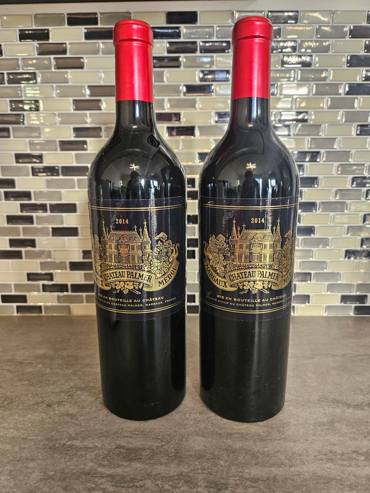 2014 Chateau Palmer - Margaux 3ème Grand Cru Classé - 2 Bottles (0.75L) #1.0