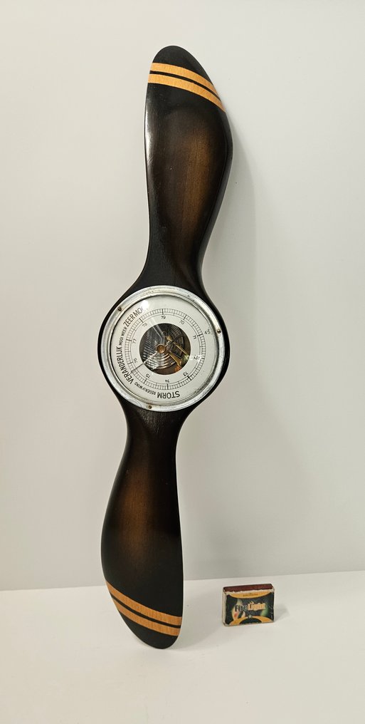 HGM Hobla Holland - In propeller vorm - Barometer - Træ #1.0