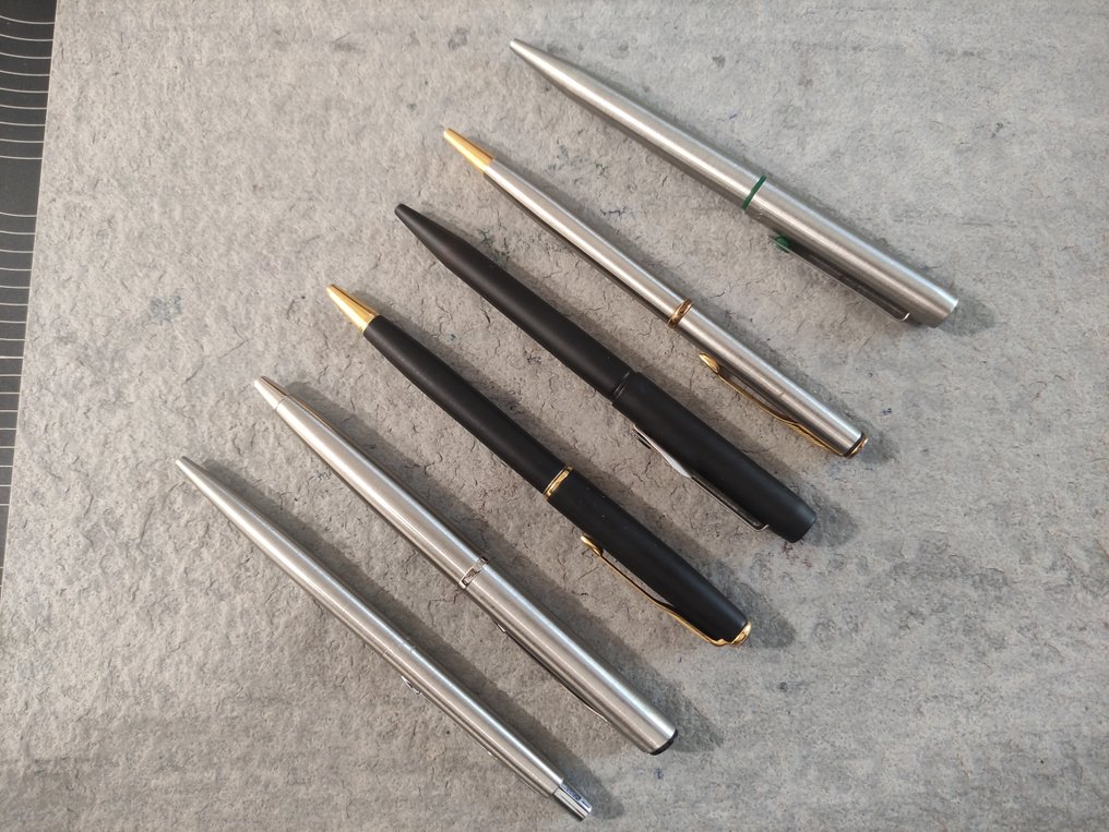 派克 - 6 Bolígrafos Parker modelos variados - 沒有保留價 - 圓珠筆 #3.2