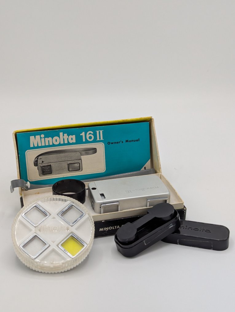 Minolta 16 II complete set in box | Fotocamera subminiatura #1.0