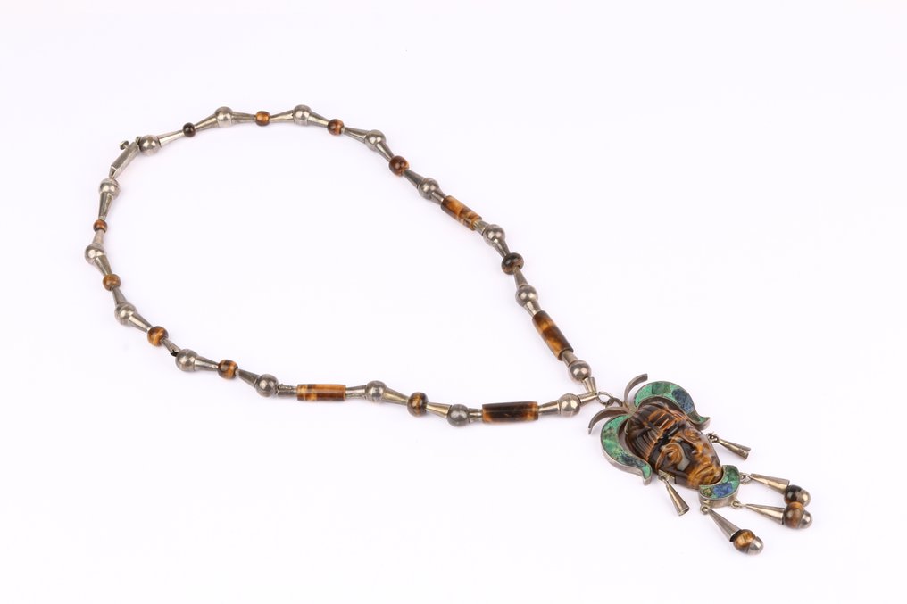Sans prix de réserve - Collier avec pendentif Argent - Taxco Mexico #1.0