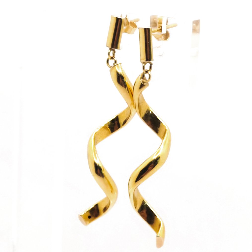 Ohrringe - 18 kt Gelbgold #1.0