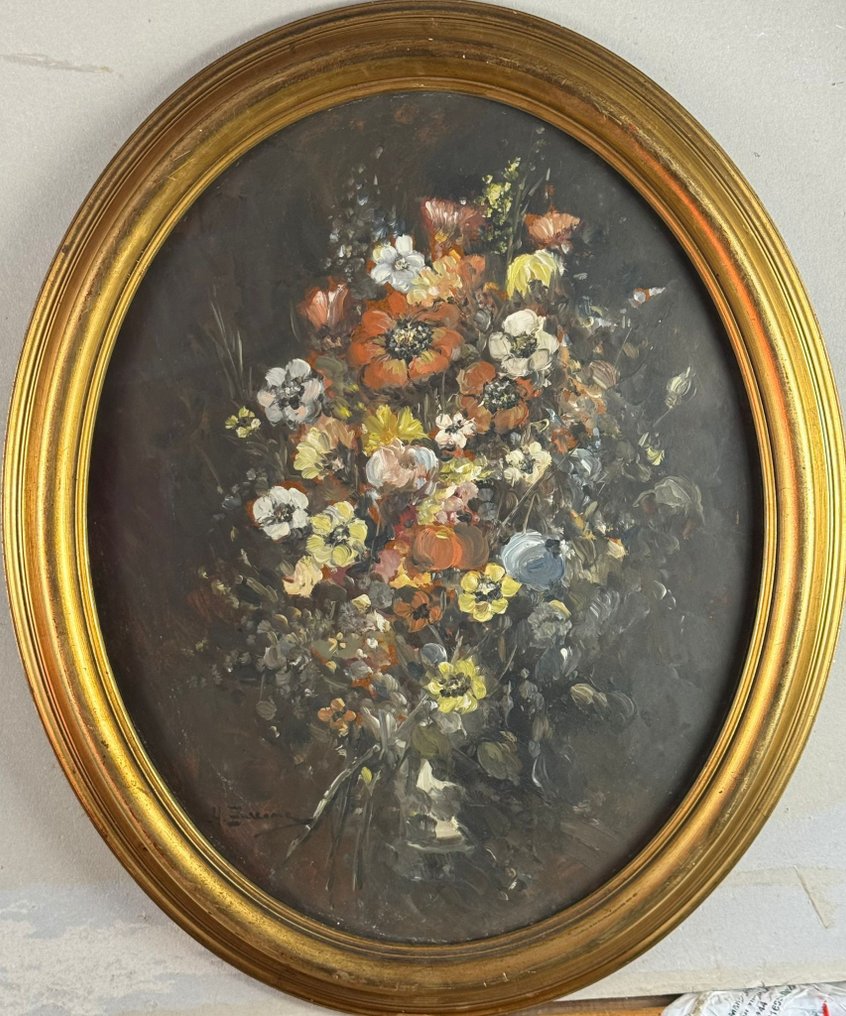 Ιταλική σχολή (XX) - Natura morta -  Fiori #1.0