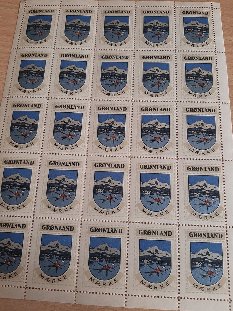 Groenland 1938/2004 - Verzameling op vellen #3.2