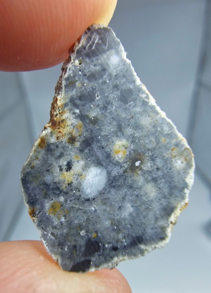 Meteoritul lunar Bechar 006. Breccie feldspatică - 1.05 g #1.0