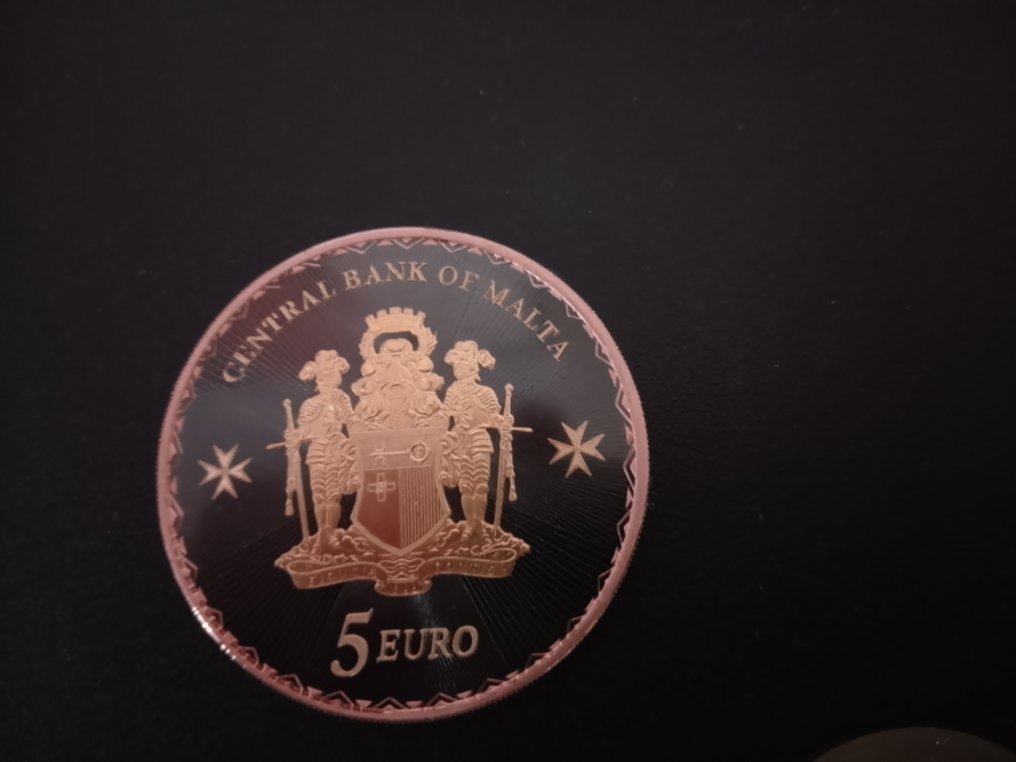 马耳他. 5 Euro 2024 "Maltese Cross"  (没有保留价) #1.0