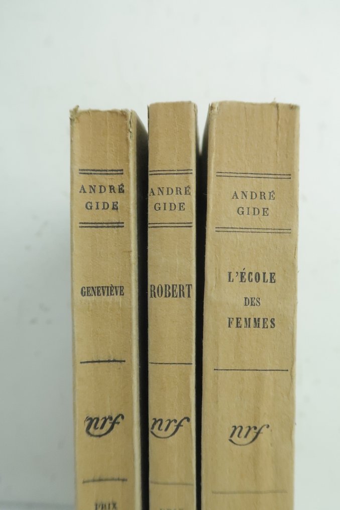 André Gide - L’École des femmes - Robert - Geneviève [Trilogie ; Féminisme ; 1/300 sur Hollande] - 1930-1936 #4.3