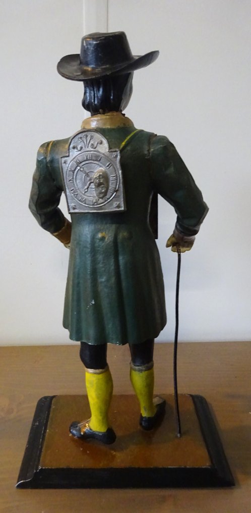 Klockförsäljare - bordsklocka - JVE - Metall, Plåt, Mässing - 1950-1960 #4.3