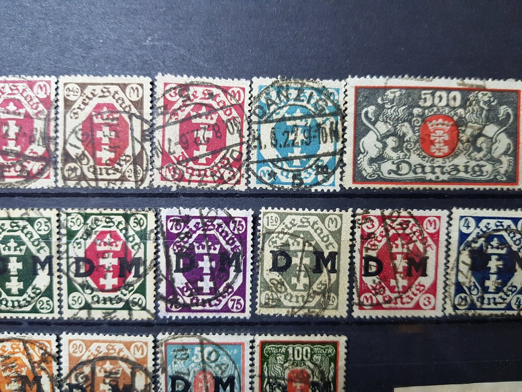 Dazing 1923 - Mărci poștale aprobate de partid. #2.1