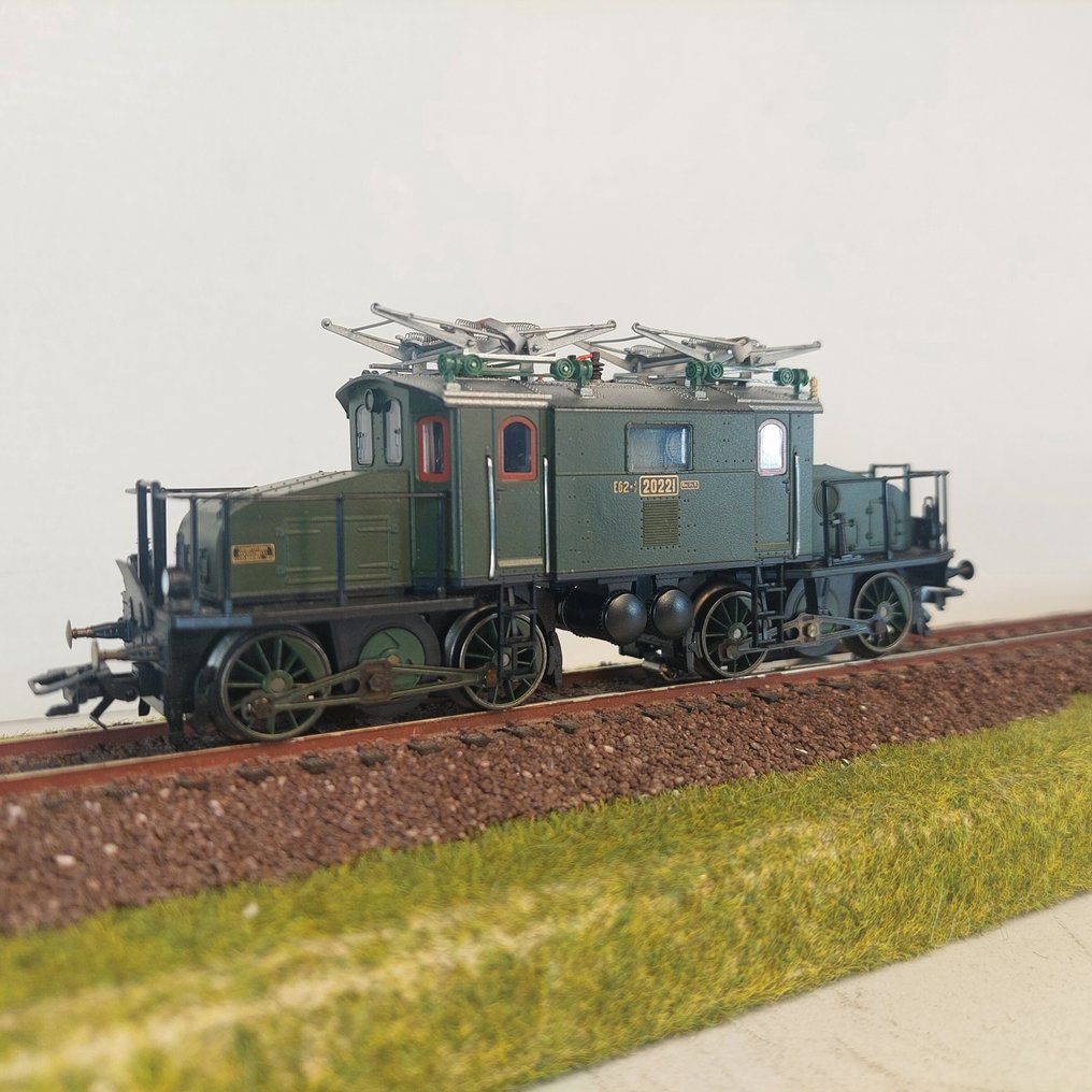 Märklin H0 - 37481 - Ηλεκτροκίνητη ατμομηχανή (1) - Εγγ 2 x 2/2 - Κοντά στο άριστο - K.Bay.Sts.B #1.0