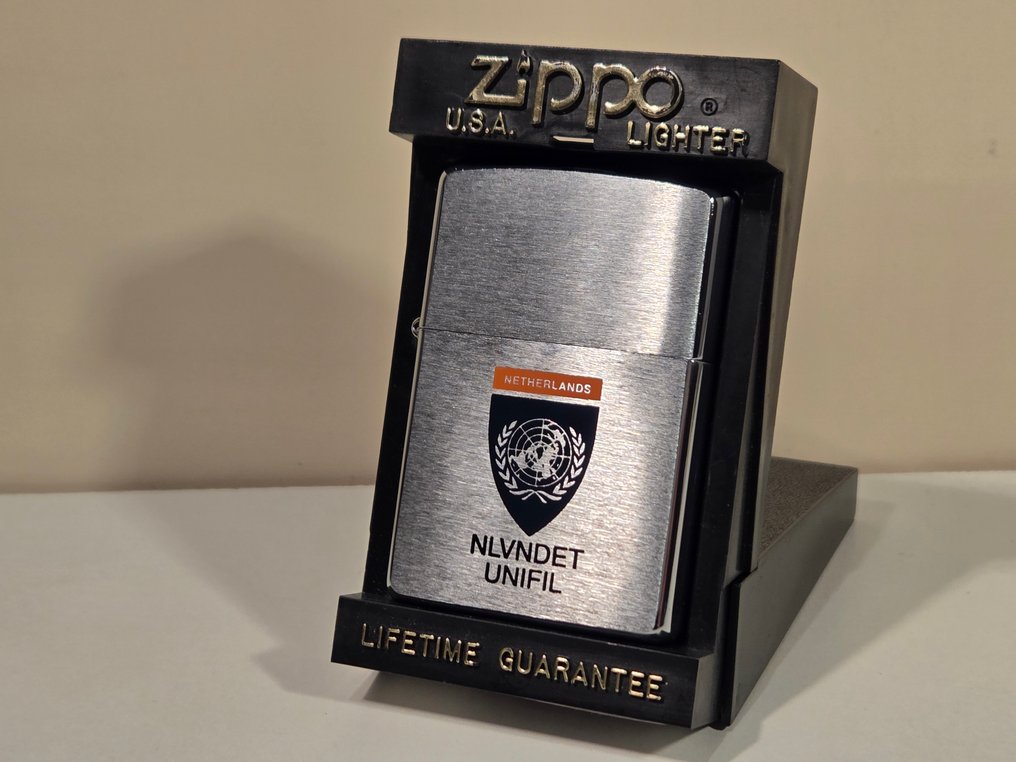 Zippo - Dutchbat Libanon - Isqueiro - Aço (aço inoxidável) #1.0