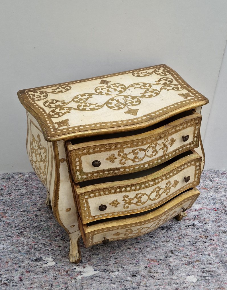 Florentijnse Vergulde Bombe - 座椅式馬桶 - 储物柜 - 木 #2.1