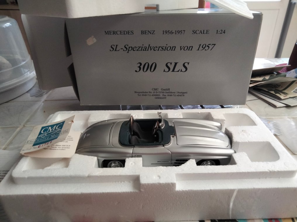 CMC 1:24 - Αυτοκίνητο μοντελισμού - Mercedes Benz 300 SLS - Mercedes-Benz #4.3