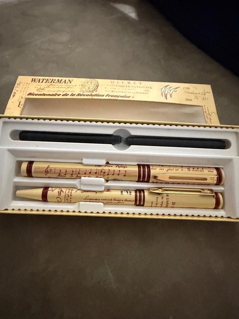Waterman (華特曼) - Bicentenaire de la Révolution Française - 沒有保留價 - 自來水筆 #1.0