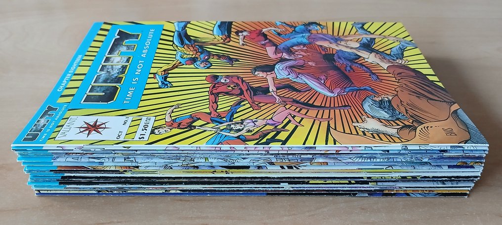 Unity Time is not Absolute Chapter #1-18 Valiant Universe, Rai #0 - Eternal Warrior #4, #5 First appearance Bloodshot - 21 Comic - 1992 #4.3