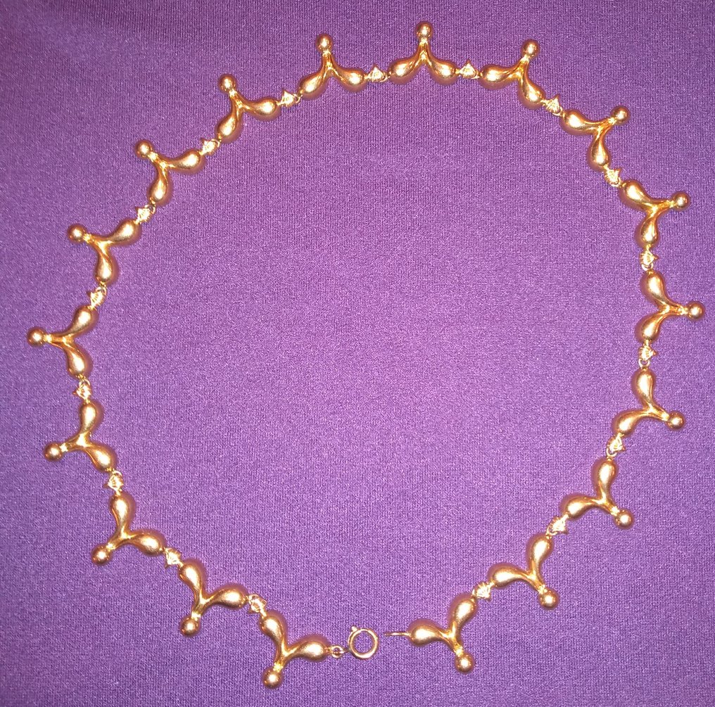 Choker necklace - 18 kt. Yellow gold #2.1
