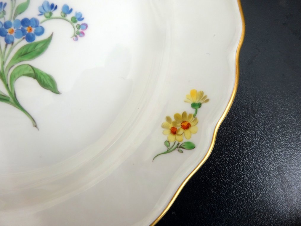 Meissen - Tallrik - Porslin - Meissner Teller #4.3