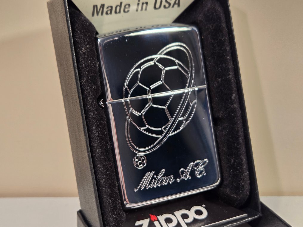 Zippo - Lighter - Stål (rustfrit) #1.0