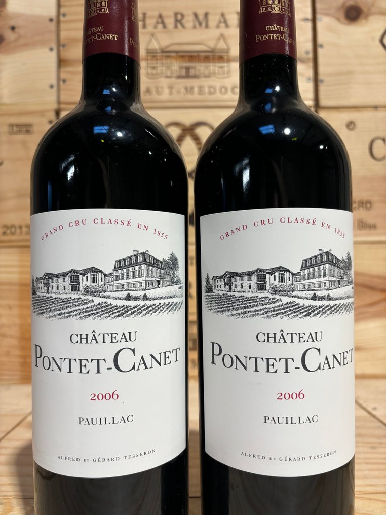 2006 Château Pontet Canet - Pauillac 2ème Grand Cru Classé - 2 Sticle (0.75L) #1.0