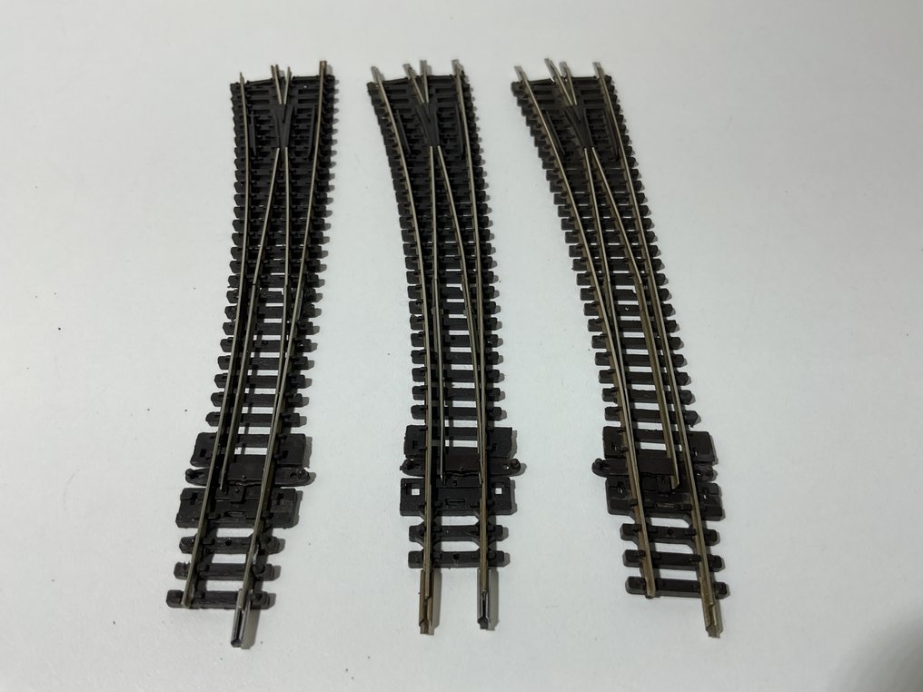 Peco N - sl380/381/386/394 - Γραμμές τρένου μοντελισμού (8) - Peco στροφές (8 τεμάχια) #1.0