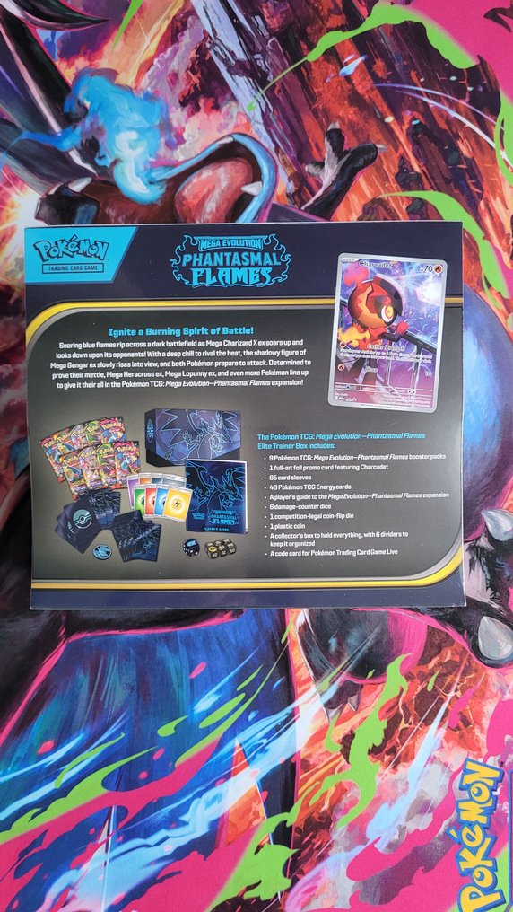 1 Elite trainer box - Mega Evolution Phantasmal Flames Elite Trainer Box #4.3