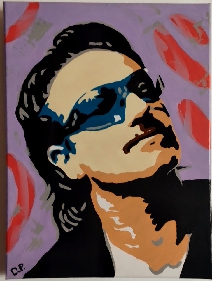 U2 - Bono Vox by D. Politi #1.0