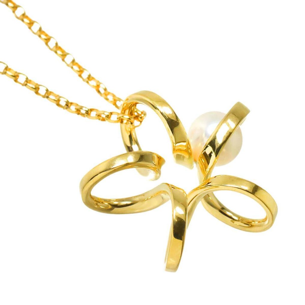 Mikimoto - Halskette - 18 kt Gelbgold #2.1