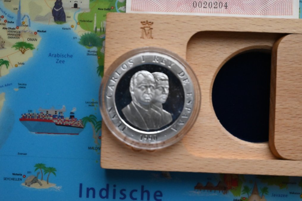 Spagna. 2000 Pesetas 1992 (2 monedas) (Senza prezzo di riserva) #4.3